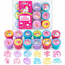 Load image into Gallery viewer, Unicorn Stamp Kit for Kids