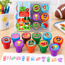 Load image into Gallery viewer, Football Stamp Kit