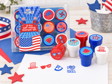 Load image into Gallery viewer, Patriotic 4th of July Stamp Kit
