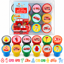 Load image into Gallery viewer, Firetruck Stamp Kit