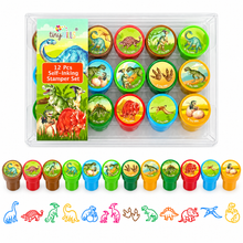 Load image into Gallery viewer, Jurassic Dinosaur Stamp Kit