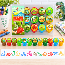 Load image into Gallery viewer, Jurassic Dinosaur Stamp Kit
