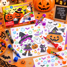Load image into Gallery viewer, Halloween Stamp Marker Set - Set of 10