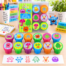 Load image into Gallery viewer, Monsters Stamp Kit