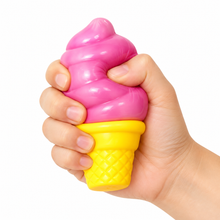Load image into Gallery viewer, Ice Cream Cone Squishy Sensory Fidget Toys – Individually Boxed – Set of 3, 6 or 12