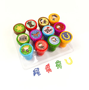 Western Cowboy & Cowgirl Stamp Kit