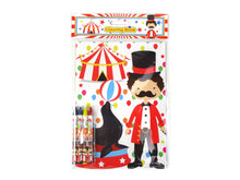 Load image into Gallery viewer, Circus Coloring Books with Crayons Party Favors - Set of 6 or 12