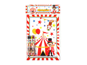 Circus Coloring Books with Crayons Party Favors - Set of 6 or 12
