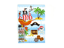 Load image into Gallery viewer, Pirate Coloring Books with Crayons Party Favors - Set of 6 or 12