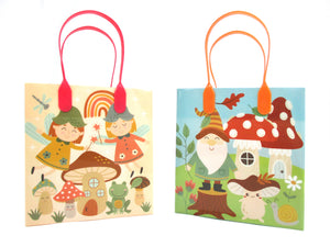 Garden Gnome Party Favor Treat Bags - Set of 6 or 12