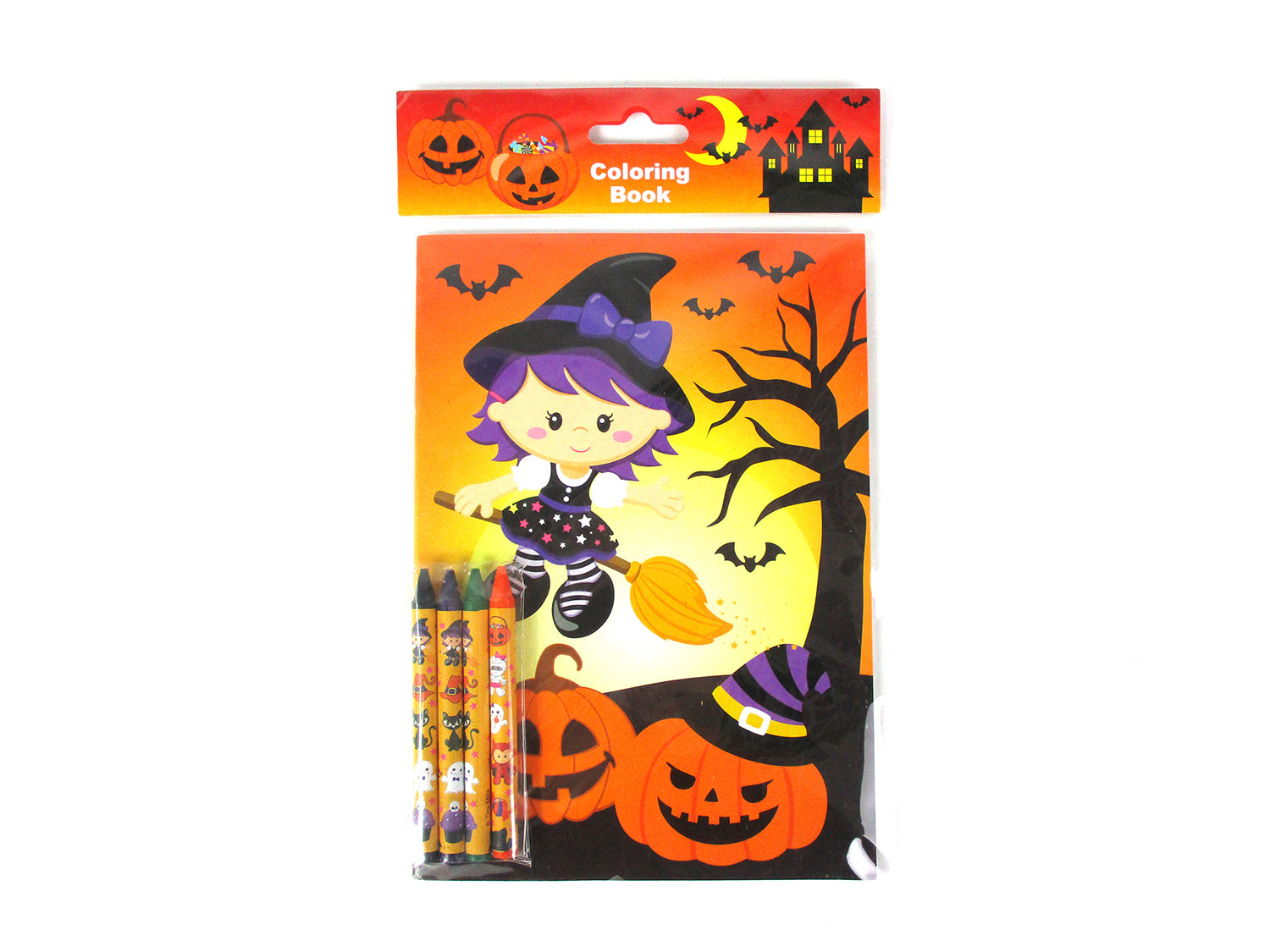 Halloween Crayons, Fun School Supplies for Kids, Party Favors, 30 Pack, 4  Colors
