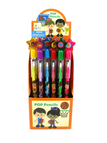 Basketball Multi Point Pencils