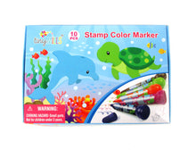 Load image into Gallery viewer, Ocean Animals Stamp Marker Set - Set of 10