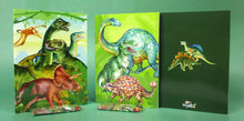 Load image into Gallery viewer, Jurassic Coloring Books with Crayons Party Favors - Set of 6 or 12
