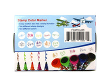 Load image into Gallery viewer, Airplane Stamp Marker Set - Set of 10