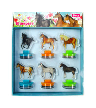 Load image into Gallery viewer, Horse Acrylic Stamp Set of 6