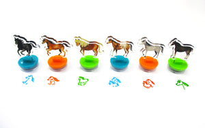 Horse Acrylic Stamp Set of 6