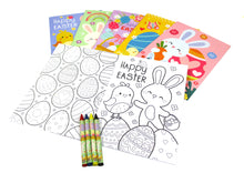 Load image into Gallery viewer, New Easter Sunday Coloring Books with Crayons Party Favors - Set of 6 or 12