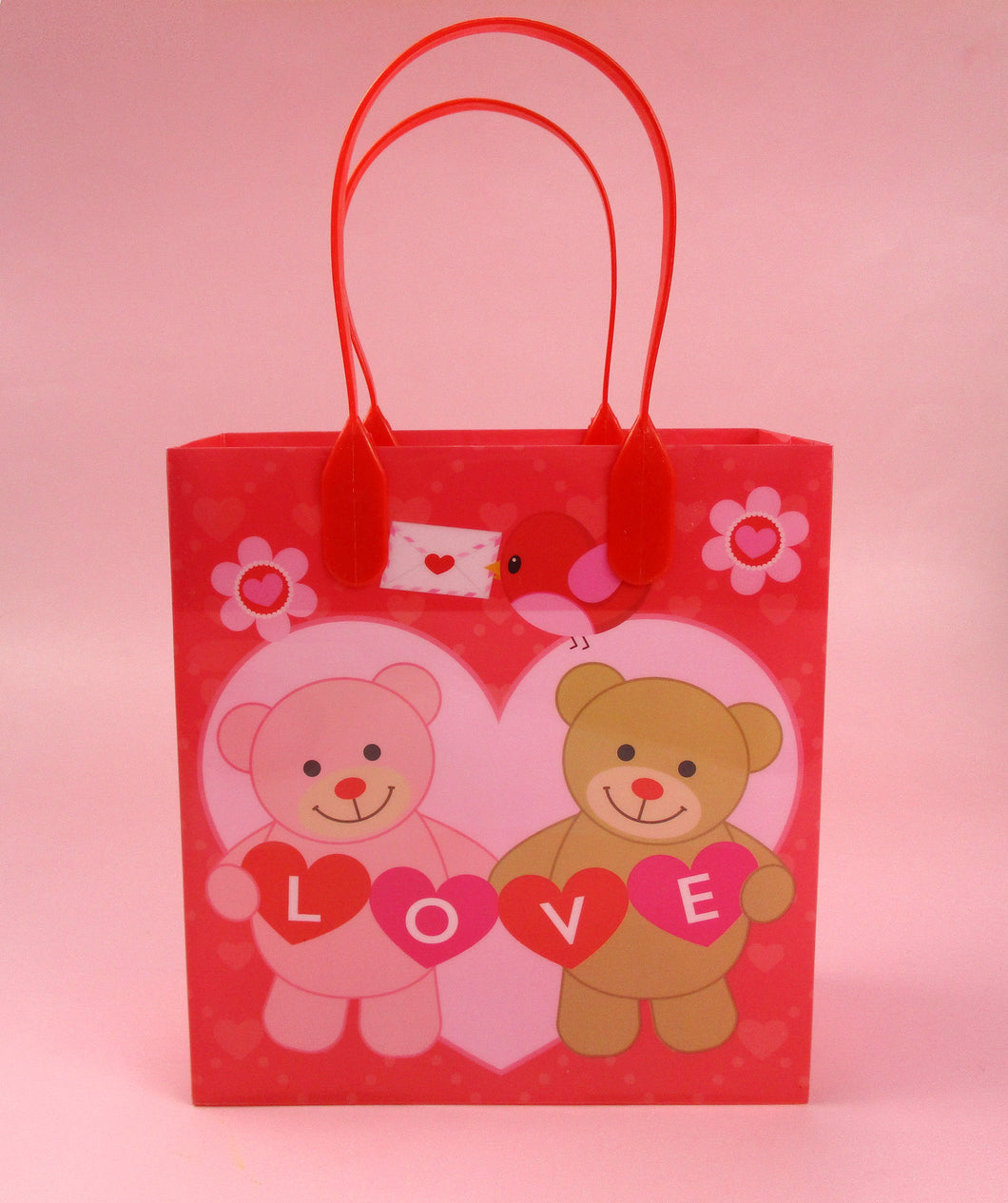 Valentine's Day Party Favor Treat Bags - Set of 6 or 12