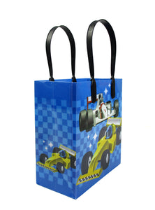 Race Car Party Favor Treat Bags - Set of 6 or 12