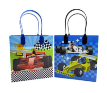 Load image into Gallery viewer, Race Car Party Favor Treat Bags - Set of 6 or 12