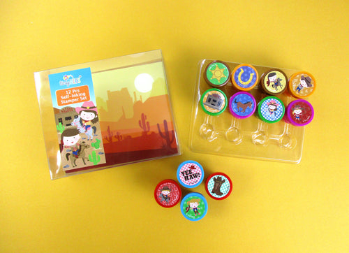 Western Cowboy & Cowgirl Stamp Kit