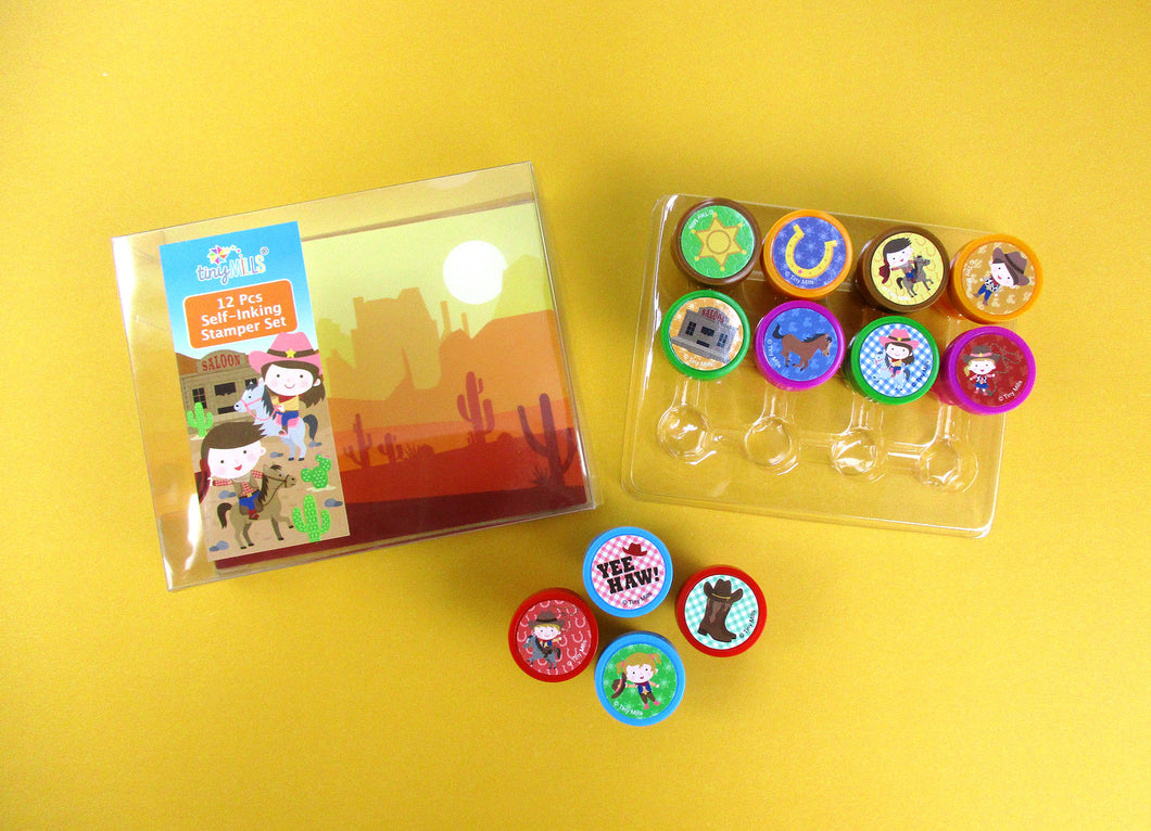 Western Cowboy & Cowgirl Stamp Kit