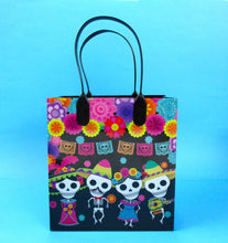 Load image into Gallery viewer, Day of the Dead Party Favor Treat Bags - Set of 6 or 12
