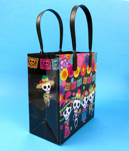 Day of the Dead Party Favor Treat Bags - Set of 6 or 12