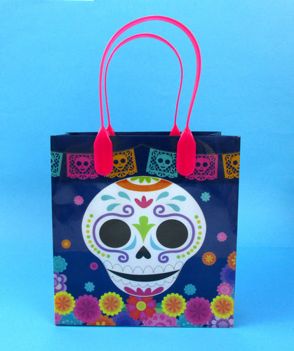 Day of the Dead Party Favor Treat Bags - Set of 6 or 12