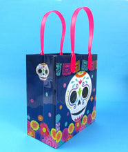 Load image into Gallery viewer, Day of the Dead Party Favor Treat Bags - Set of 6 or 12