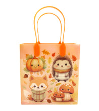 Load image into Gallery viewer, Autumn Cozy Animal Party Favor Treat Bags - Set of 6 or 12