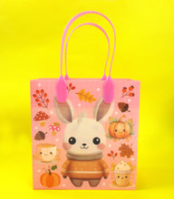 Load image into Gallery viewer, Autumn Cozy Animal Party Favor Treat Bags - Set of 6 or 12