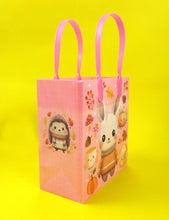 Load image into Gallery viewer, Autumn Cozy Animal Party Favor Treat Bags - Set of 6 or 12