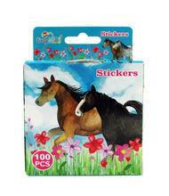 Load image into Gallery viewer, Horse Stickers 100 Stickers/Dispenser, Pack of 1, 6 or 12 Dispensers