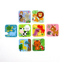 Load image into Gallery viewer, Animal Stickers 100 Stickers/Dispenser, Pack of 1, 6 or 12 Dispensers