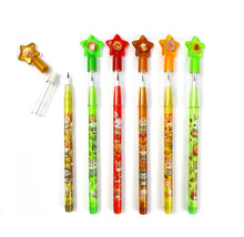 Load image into Gallery viewer, Cozy Autumn Animals Stackable Multi Point Pencils - Set of 6