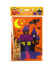 Load image into Gallery viewer, New Spooky Halloween Coloring Books with Crayons Party Favors - Set of 6 or 12
