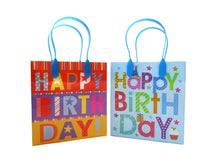 Load image into Gallery viewer, Happy Birthday Party Favor Treat Bags - Set of 6 or 12