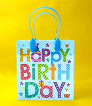 Load image into Gallery viewer, Happy Birthday Party Favor Treat Bags - Set of 6 or 12