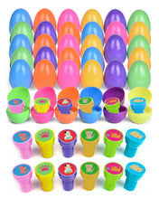 Load image into Gallery viewer, Easter Eggs with Kitty Stampers - 36 Pack