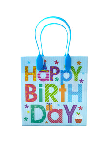 Happy Birthday Party Favor Treat Bags - Set of 6 or 12