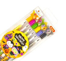 Load image into Gallery viewer, New Spooky Halloween Stackable Multi Point Pencils - Set of 6
