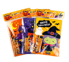 Load image into Gallery viewer, New Spooky Halloween Coloring Books with Crayons Party Favors - Set of 6 or 12