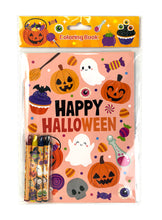 Load image into Gallery viewer, New Spooky Halloween Coloring Books with Crayons Party Favors - Set of 6 or 12