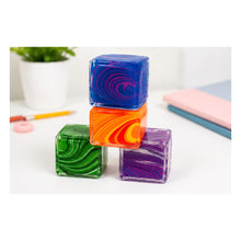 Load image into Gallery viewer, Squishy Cube Sensory Fidget Toys – 4 Pc Set or 24 Pc Display Box