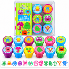 Load image into Gallery viewer, Monsters Stamp Kit