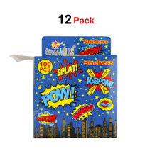 Load image into Gallery viewer, Superhero Stickers 100 Stickers/Dispenser, Pack of 1, 6 or 12 Dispensers