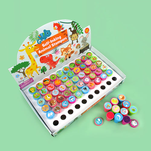 Tiny Mills - Small round stamps in display box (50pcs) — Toypark
