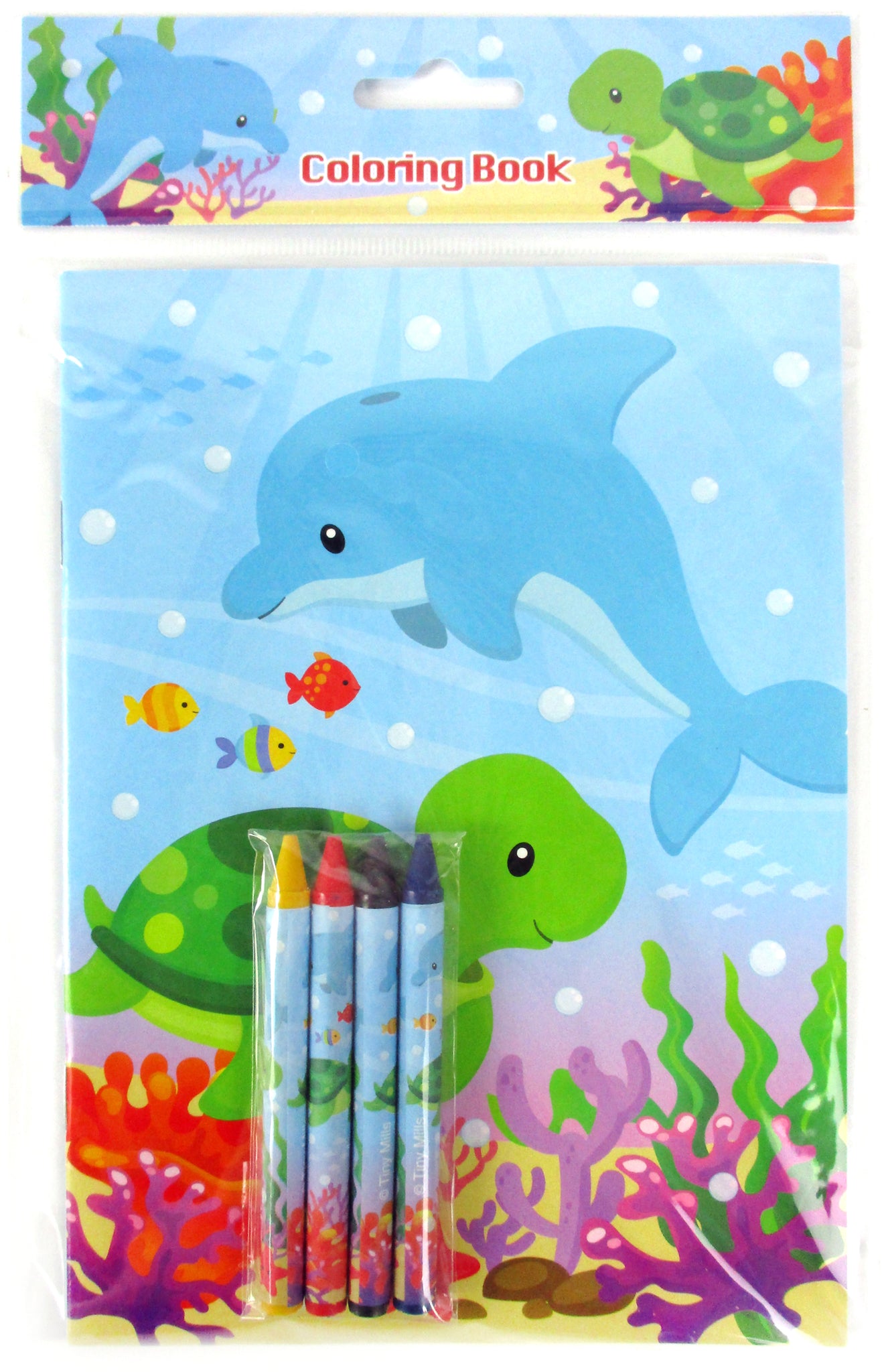 Abaodam 60 Sheets Mermaid Coloring Books Sea Life Coloring Book Ocean Theme  Mini DIY Art Drawing Booklet Coloring Pages Party Favor Bag Fillers